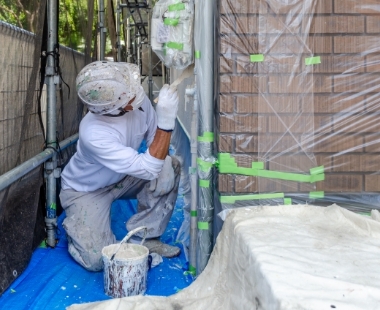 職人がこだわった塗料の使用