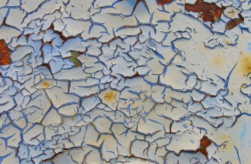 塗膜のひび割れ